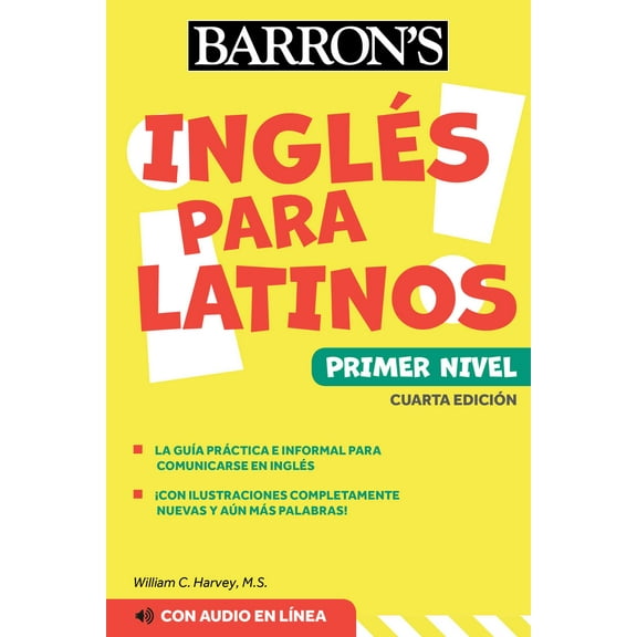 Barron's Foreign Language Guides: Ingles Para Latinos, Level 1   Online Audio (Paperback)