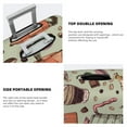 thumbnail image 5 of Balery Luggage Cover Coffee Makers Macaroons Chocolate Print Suitcase Covers for Luggage Elastic Washable Suitcase Protector Fits 18-32 Inch Luggage-Large, 5 of 9