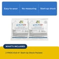 thumbnail image 3 of ROG Kick-It for Swim Spas - Start-Up Chlorine Shock Removes Organic Contaminants & Establishes Chlorine Level - Swim Spa Set Up & Treatment - 2 Pack, 3 of 7