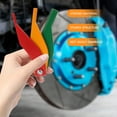 thumbnail image 2 of 1 Set Brake Pad Gauge Set Steel Construction Brake Lining Thickness Measurement Tool For Accurate Brake Pad Wear Assessment And Maintenance, 2 of 8