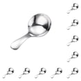 thumbnail image 1 of Toystoory Cucharadita suave reutilizable de repuesto azúcar sal en polvo café té pudín helado postre cuchara cuchara cubiertos Type2 NO2, 1 of 1