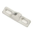 thumbnail image 5 of Sliding Glass Patio Door Lock Handle Set, Non-Keyed, Flush Mount, With Nite Lock,"C" Cam, and Keeper, White, 6-9/16" Screw Hole | Sliding Door Handle Replacement Hardware Repairs (DL-504), 5 of 6