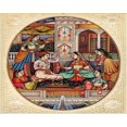 thumbnail image 3 of 3D Ceiling Mughal Indian Empire SKU# WAL0185, 3 of 7