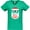 Kelly Green, variant on Inktastic Hipster Santa Women's V-Neck T-Shirt