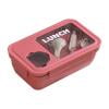 PEONAVET Lunch Boxes Plastic Lunch Box Fresh-keeping Box Microwave Oven Heating Sealed Thermal Insulation Bento Box Lunch Box With Tableware 1100ML