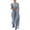 Grey, variant on Women's Summer One Piece Jumpsuits Short Sleeve V Neck Fashion Dressy Casual Wide Leg Flowy Pants Romper Ladies Summer Solid Color Fashion Jumpsuit Off The Shoulder Casual Jumpsuit White 4Xl