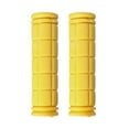 thumbnail image 3 of MasteelfCA 2pcs Handlebar Grips Mountain Bike Rubber Non-Slip Handlebar Grip (Yellow), 3 of 8
