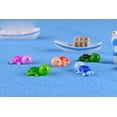 thumbnail image 3 of Sea Turtle Figure Animal Tortoise DIY Toys Home Garden Office Fish Tank Decorations Random Color 5 PCS, 3 of 3