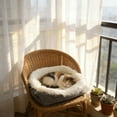 thumbnail image 5 of Foldable Pet Bed Mat, Non-Slip Warm Washable Cushion for Cats and Small Dogs, Portable Indoor Outdoor Travel Bed, 24x20 Inches, 5 of 7