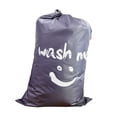 thumbnail image 4 of Nylon Laun Bag Heavy Duty Large Excellent for Laundromat Dorms Darkgray, 4 of 5