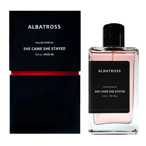Albatross She Came She Stayed Eau De Parfum For Men & Women 100ml, 3.4 Fl.oz. | Long Lasting Unisex Fragrance - With Grapefruit, Cinnamon & Tobacco Notes | Perfect Gift For Birthday, Anniversary