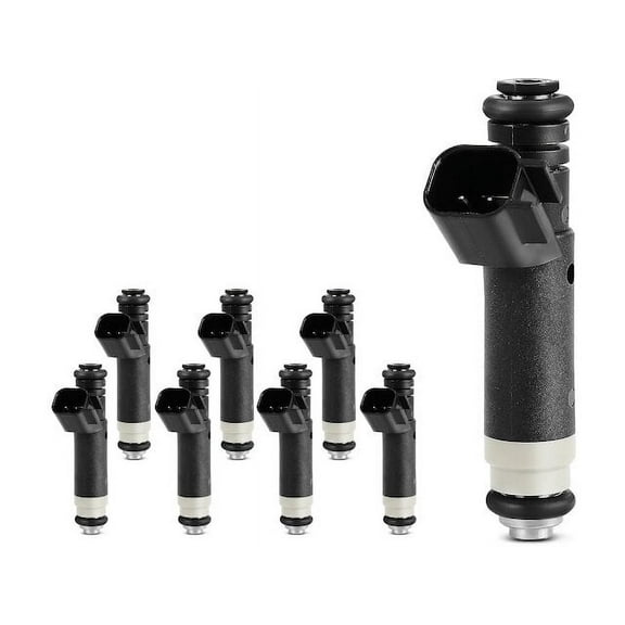 Fuel Injector Set 8 - Compatible with 1999 - 2000 Jeep Grand Cherokee 4.7L V8