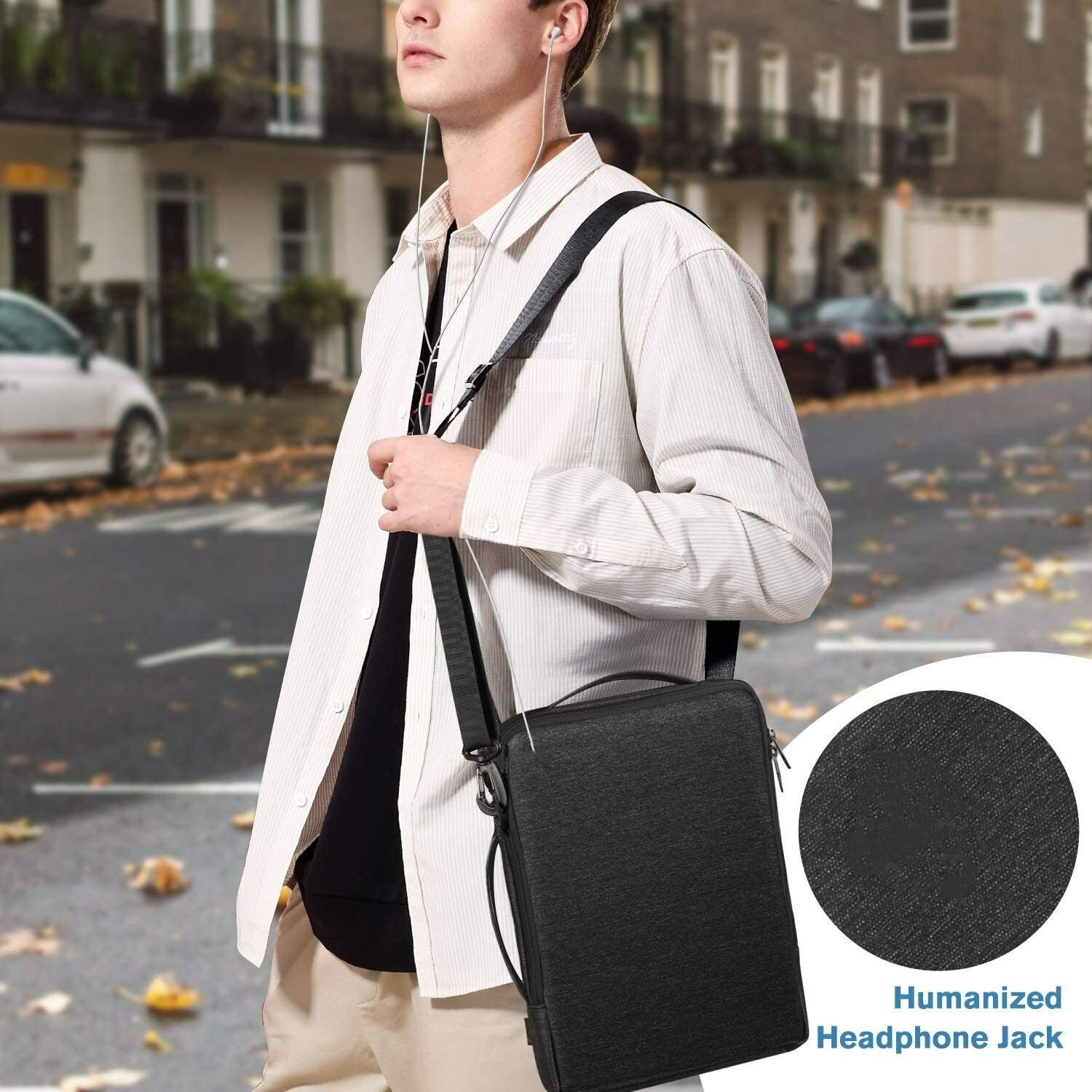 Laptop Shoulder Bag, 14 inch Padded Computer Tablet Carrying Case for Laptop/Book