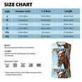 thumbnail image 6 of Balery Christmas Horse Men's Sleeveless Muscle Shirts Workout Tank Top, Moisture Wicking, Odor Protection-X-Large, 6 of 8