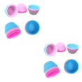 thumbnail image 2 of Yuarrent Paquete de 1/12 moldes de silicona para pasteles DIY, Fondant para hornear, magdalenas, pudín, caja de gelatina, revestimiento para decoración 12 piezas 2piezas Yuarrent CBP435812, 2 of 5