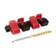 thumbnail image 3 of 4 Piezas de Abrazaderas para Alfombrillas de Lavado de Coches, Herramientas Multifuncionales para Detalles de Coches, 3 of 9