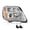 Right, variant on CROSSDESIGN Projector Headlights Assembly Left & Right Side w/Bulbs Fit for GMC Terrain (submodel: SLE, SLT) 4-Door Sport Utility 2010-2015 (Not Fit for Denali Models)