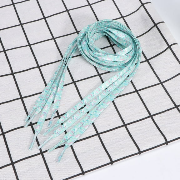 Mobutofu Sturdy Tied Flat Athletic Shoelaces For Sneakers Jogging 2 Pair 140x0.8in