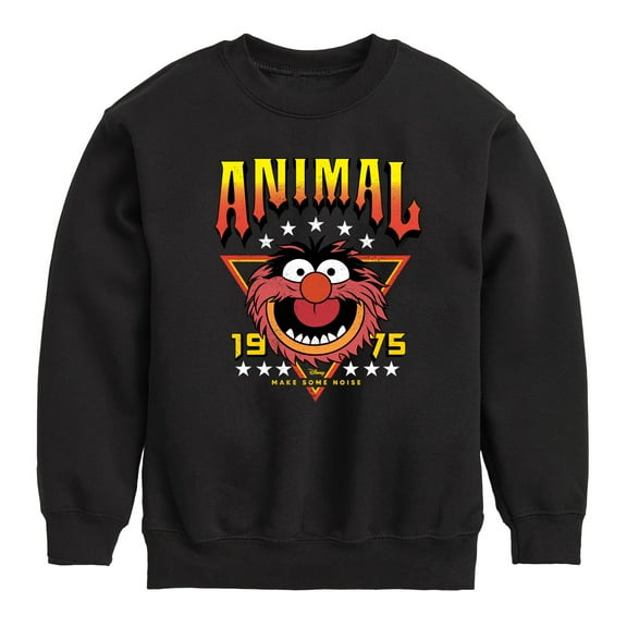 Muppets - Animal Band - Toddler And Youth Crewneck Fleece Sweatshirt