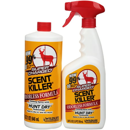 Super Charged® Scent Killer® Odorless Formula™ Clothing Spray 2 ct