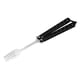 thumbnail image 3 of Tenedor de mariposa, utensilio plegable, vajilla portátil de Metal para exteriores, tenedor de entrenamiento de mariposa para barbacoa, oficina, barba mango negro, 3 of 9