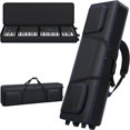 thumbnail image 1 of Funda de teclado Aleemin Soft con ruedas para teclado de 88 teclas, 1 of 7