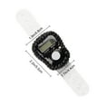 thumbnail image 6 of ZenCart Rhinestone Electronic Counter Ring Portable Lightweight Manual Count Clicker LCD Digital Display Resettable Mini Hand Tally Counter, 6 of 8