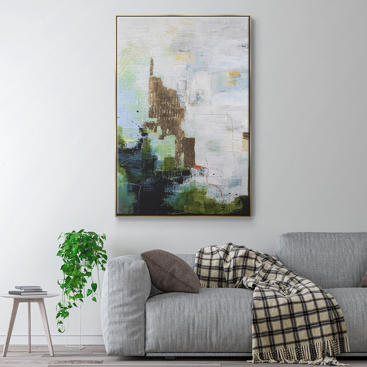 You Peaked my Interest Framed Premium Gallery Wrapped Canvas - Ready to Hang