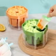 thumbnail image 6 of Professional Silicone Popsicle Molds Set, BPA-Free Reusable Ice Cream Molds DIY Kit with Stand, Family-Safe Frozen Treat Maker for Summer, Kids Snacks, Healthy Desserts, 6 of 9