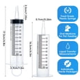 thumbnail image 2 of Jeringas de calostro - 4 unidades - 100 ml - Jeringas de plástico - Con tapa - Sin aguja - Estériles, envasadas individualmente - Aptas para uso alimentario en laboratorios científicos, 2 of 5