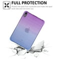 thumbnail image 3 of Dteck Case for Apple iPad mini 6th Generation (2021) 8.3-inch,Shockproof Rubber Gradient Soft TPU Lightweight Protective Shell Back for iPad mini 6,Purple+Blue, 3 of 6
