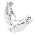 thumbnail image 4 of Moda niño niña hombres mujer sombrero de lentejuelas pajarita guantes vaquero fiesta de cumpleaños gorra Jazz espectáculo de danza accesorios disfraz carnaval decoración, 4 of 5