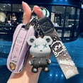 thumbnail image 4 of Car Key Fob Cover Case Protector Macan Taycan 911 - Unise 718 Porsche Key Cover: Fits Cayenne Panamera, 4 of 5