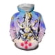 thumbnail image 3 of Nueva sudadera con capucha con gráficos 3D del dios mono indio Hanuman para hombres y mujeres, ropa con estampado de figura de mito hindú, sudadera con capucha de diseñador superior, 3 of 5
