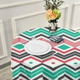 thumbnail image 6 of Dreamtimes Ethnic Pattern Round Tablecloth 60", Waterproof Tablecloth Stain Resistant and Wrinkle Decorative Patio Table Cloths for Kitchen Dinning Room Party Home Garden Picnic, 6 of 7
