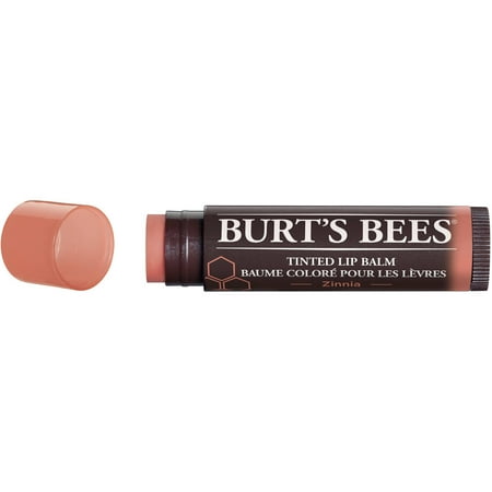 Burt's Bees Tinted Lip Balm, Zinnia, 0.15 oz