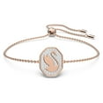 thumbnail image 2 of bracelet Swarovski Signum, Cygne, Blanc, Ton Rose Doré, 2 of 2