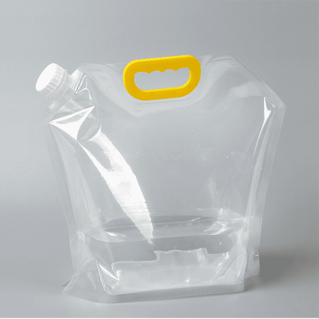 Jarra de 5L para mezclar en concentrado de suciedad líquida para regadera para plantas - Tanque de agua plegable o bolsa Contenedor de almacenamiento de plástico