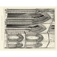 thumbnail image 2 of Billings, R. W. 14x12 White Modern Wood Framed Museum Art Print Titled - Gothic Detail V, 2 of 4