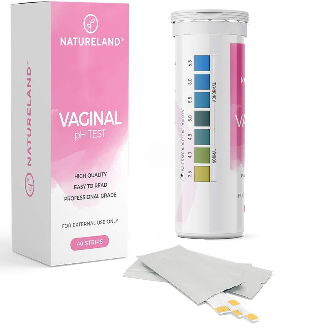 40 Strips Natureland Vaginal Health pH Test Strips ...