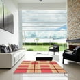 thumbnail image 7 of Ahgly Company Machine Washable Indoor Rectangle Transitional Yellow Area Rugs, 3' x 5', 7 of 7
