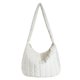 thumbnail image 1 of Bolso Mujer Acolchado Acolchado Hombro Tote Bolso Grande Bandolera Blanco, 1 of 9