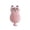Pink, variant on Cat Dog Pet Toy Cute Shape Squeaky Plush Toy with Crinkle Sound Soft Crystal Fabric for Small Pets Play Interactive(Blue)