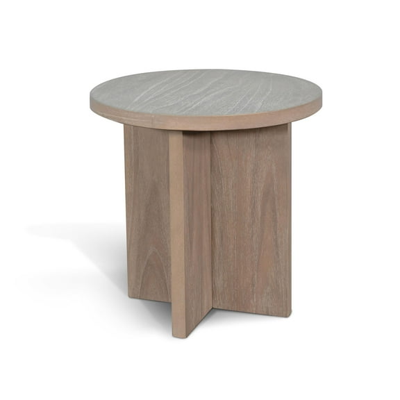 Sunny Designs Round Medium Wood Accent Table