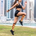 thumbnail image 6 of Pofeuu Hot Chili Print Compression Socks for Women & Men Circulation - Best Support for Nurses,Running,Athletic,Sports, 6 of 7