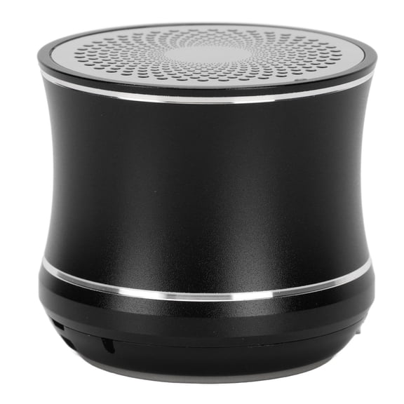 NFTIGB Mini Bluetooth Speaker IP67 Waterproof Auto Connect Portable Wireless Audio Device with Bass Radiator for Shower Room Bike Car Outdoor Travel Black 5.12 inches / 13 cm