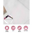 thumbnail image 6 of Spring Flowers Kitchen Dish Towels for Drying Dishes Set of 2, Watercolor Country Colorful Floral Black Waffle Weave Microfiber Hand Tea Bathroom Towels Quick Dry & Absorbent Towel 15.7x23.6, 6 of 7