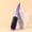 Purple, variant on 1pc Slick Back Hair Brush for Sleek Ponytail Bun & Smoothing Hairs, Flyaways, Edge Control Backcombing and Teasing Hair Brush With Wide Rat Tail for Sectioning & Parting, Hair Brush