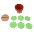 thumbnail image 4 of Posavasos De Cactus, Posavasos Versátil Antideslizante Con Aislamiento Térmico, Novedad Divertida Y Ecológica Para Decoración De Mesa Del Hogar, 4 of 7