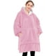 thumbnail image 1 of Sudadera Cobija Bluelander, Manta con Borrega, Unitalla, con Capucha y Mangas, Rosa, 1 of 5